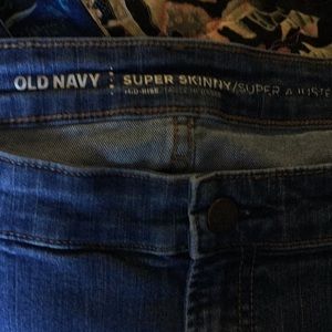 Old Navy super skinny jeans